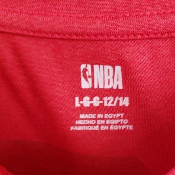 Boy's James Harden NBA Houston Rockets T-Shirt #13 Harden Red Large NWOT - Picture 4 of 4